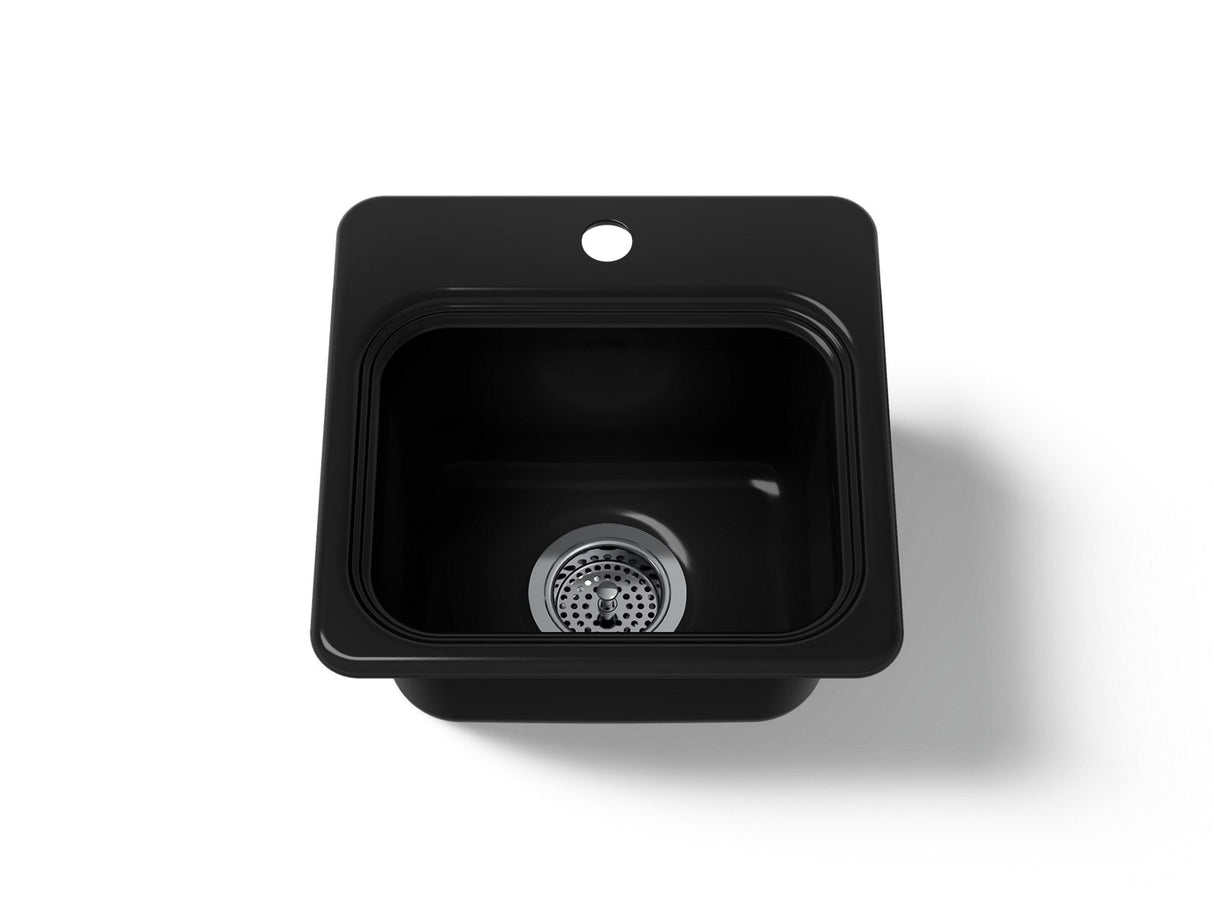 Northland™ 15" top-mount single-bowl bar sink