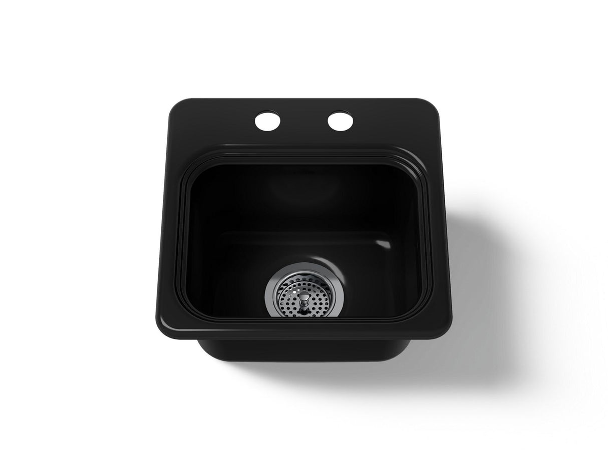 Northland™ 15" top-mount single-bowl bar sink
