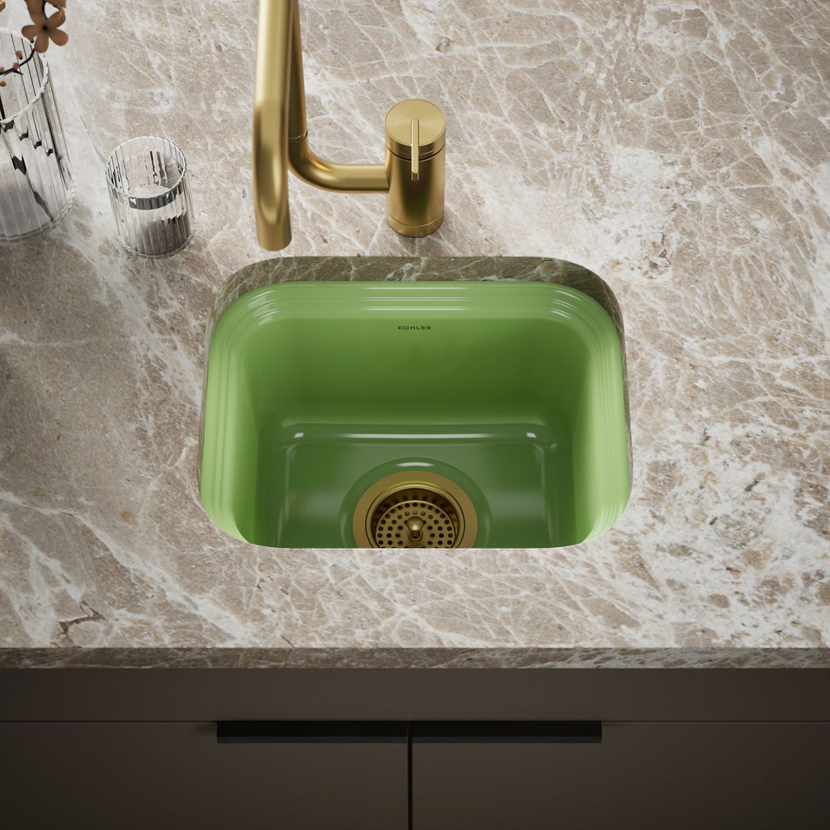 Northland™ 15" undermount single-bowl bar sink
