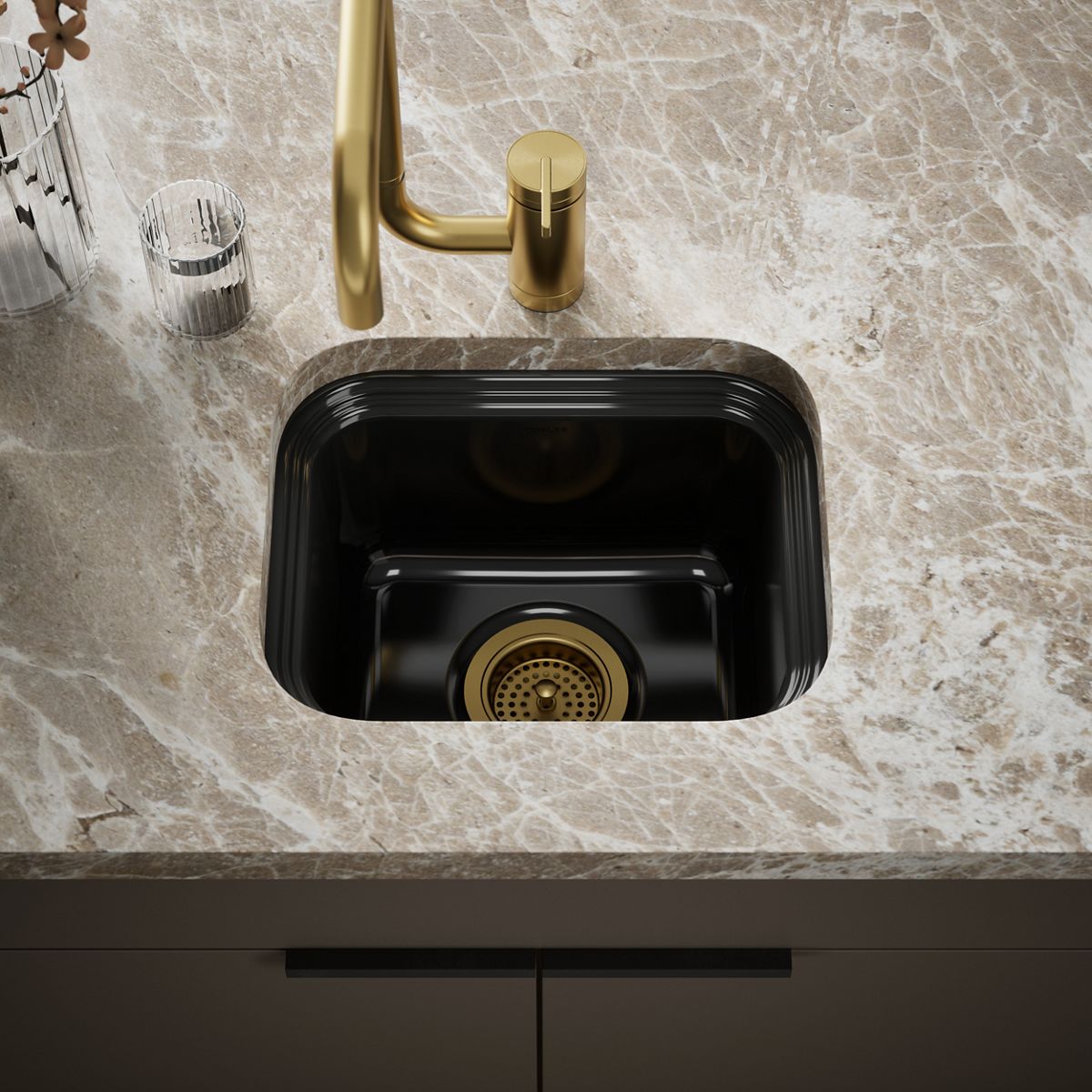 Northland™ 15" undermount single-bowl bar sink