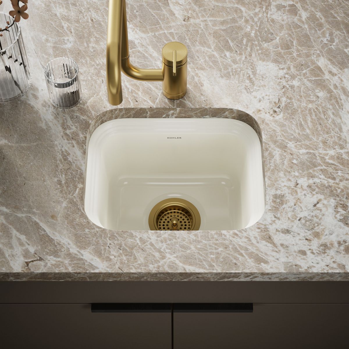 Northland™ 15" undermount single-bowl bar sink