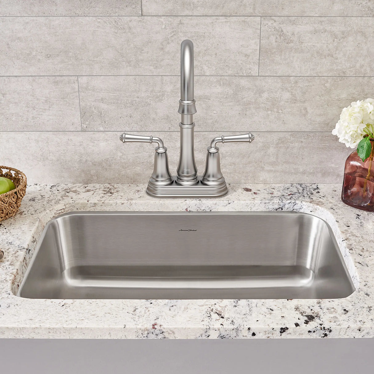 Portsmouth® 23 x 18-Inch Stainless Steel Undermount Single Bowl Kitchen Sink