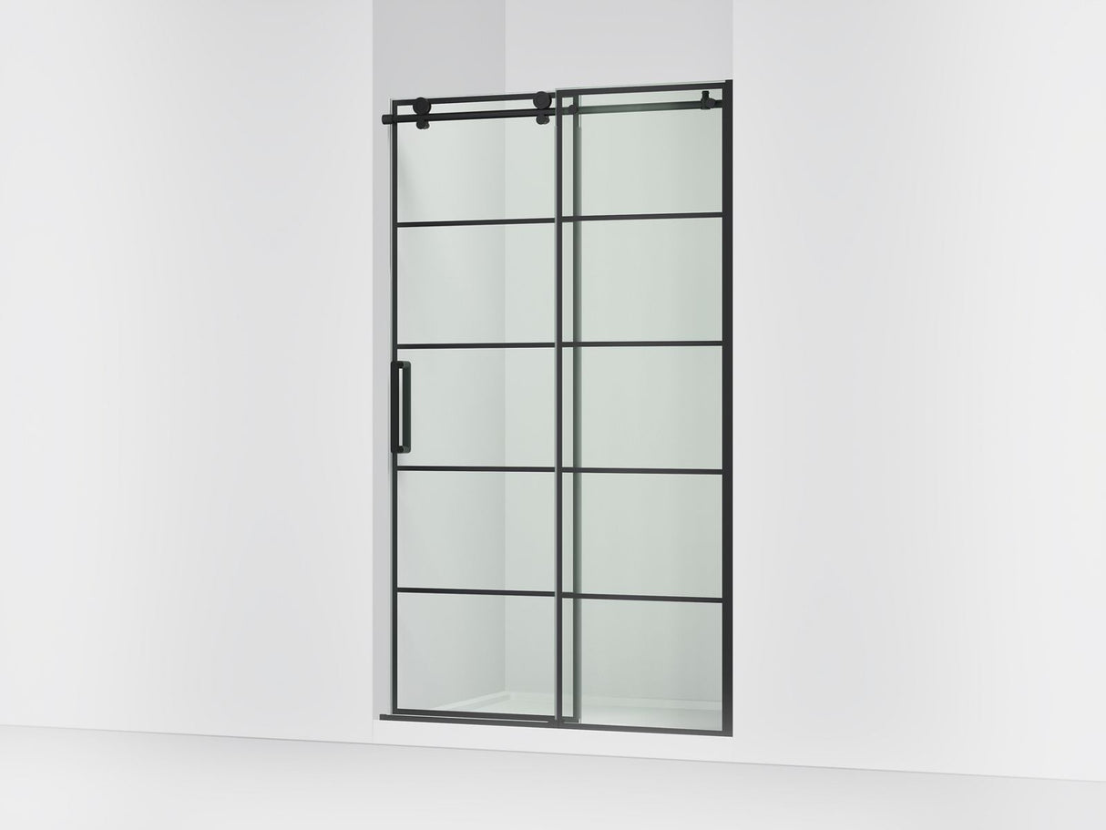 Composed™ 44-1/8"-47-7/8" W x 78" H sliding shower door with 3/8"-thick Crystal Clear glass