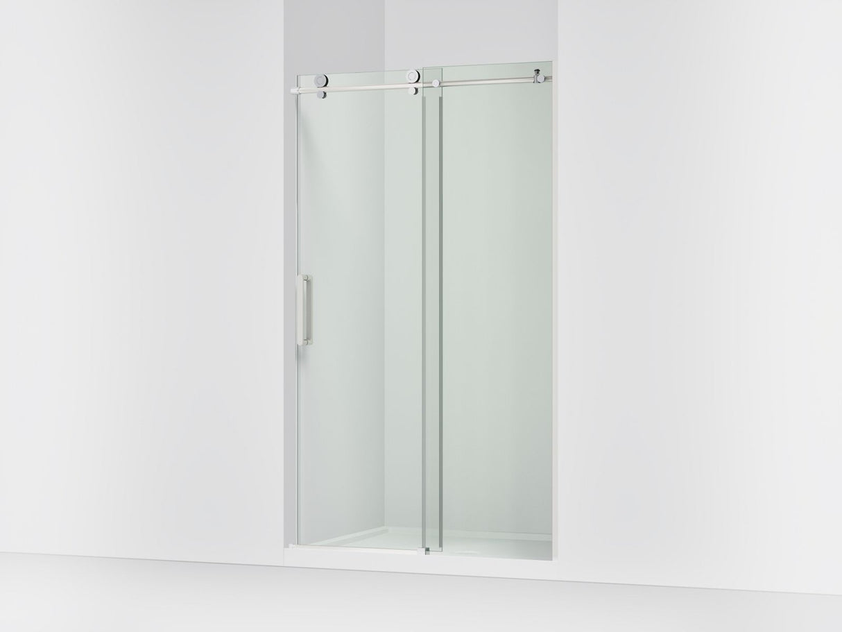 Composed™ 44-1/8"-47-7/8" W x 78" H sliding shower door with 3/8"-thick Crystal Clear glass
