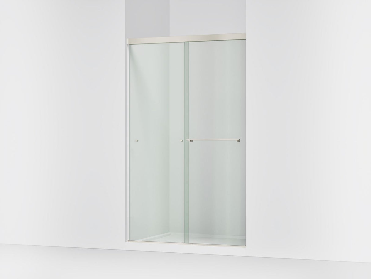 Revel® 44-5/8"-47-5/8" W x 76" H bypass shower door with 5/16"-thick Crystal Clear glass