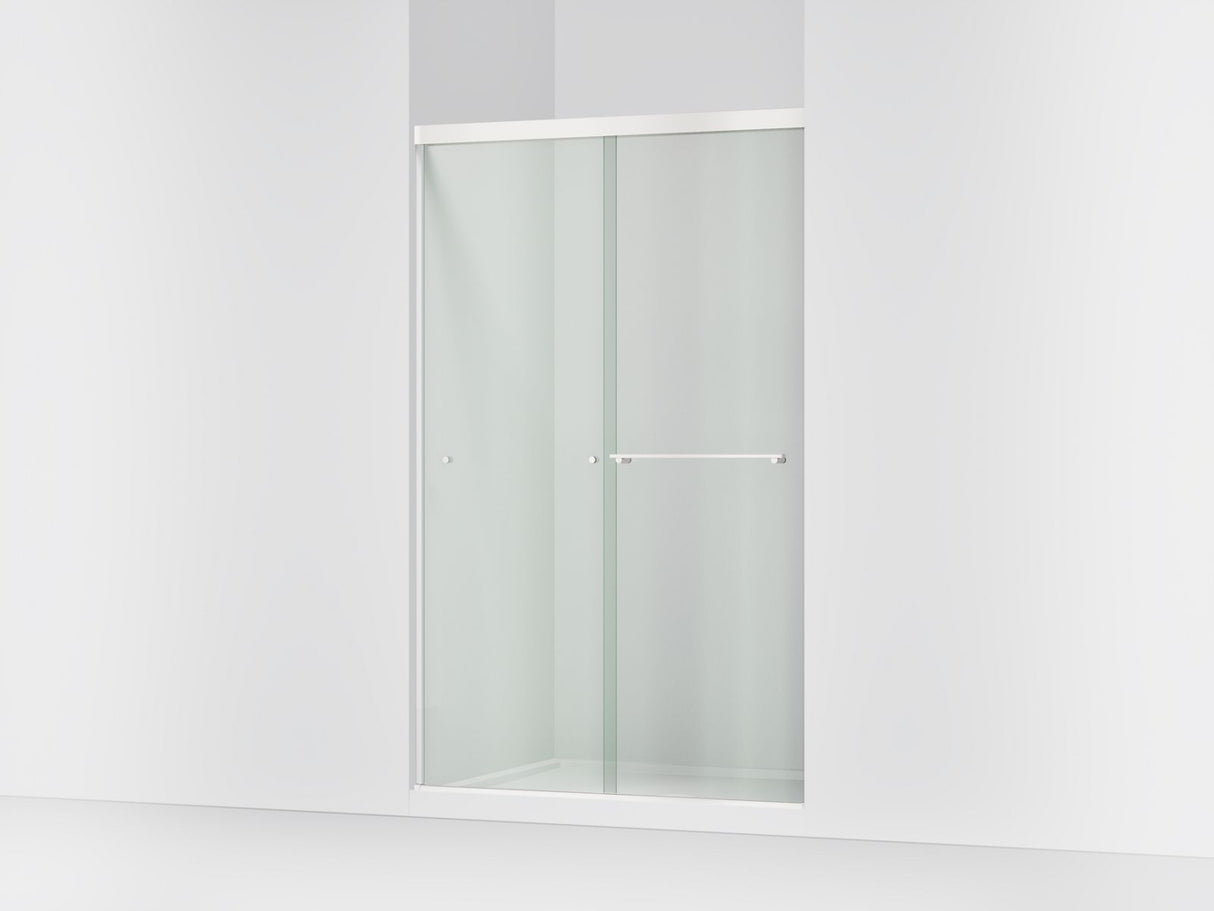 Revel® 44-5/8"-47-5/8" W x 76" H bypass shower door with 5/16"-thick Crystal Clear glass