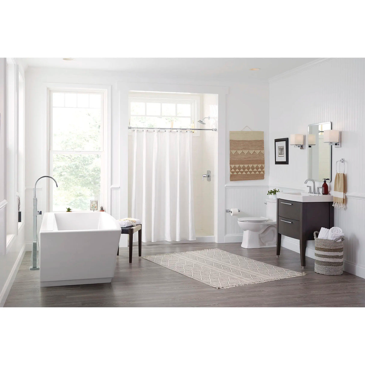 Townsend® 8-Inch Widespread 2-Handle Bathroom Faucet 1.2 gpm/4.5 L/min With Lever Handles