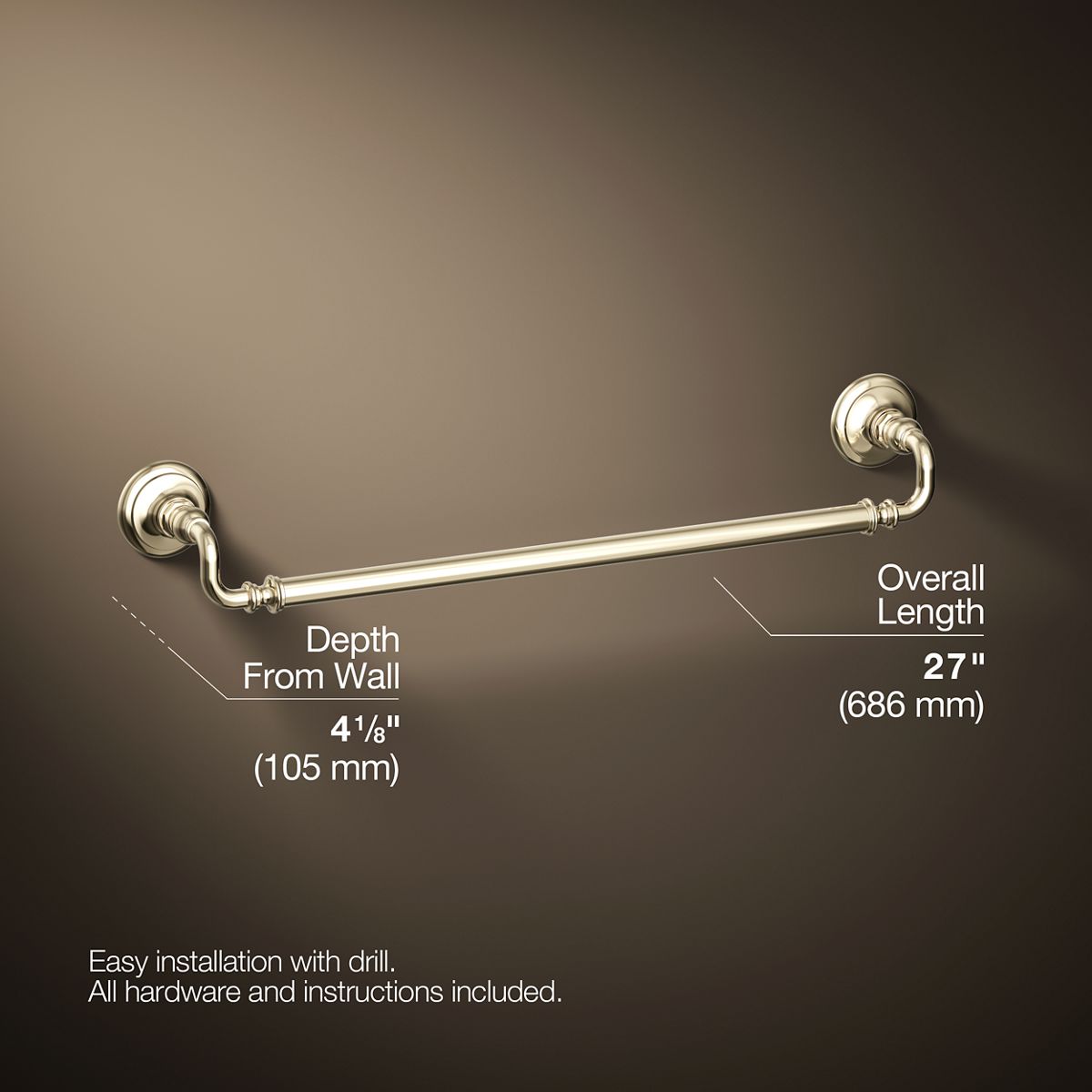 Artifacts® 24" towel bar