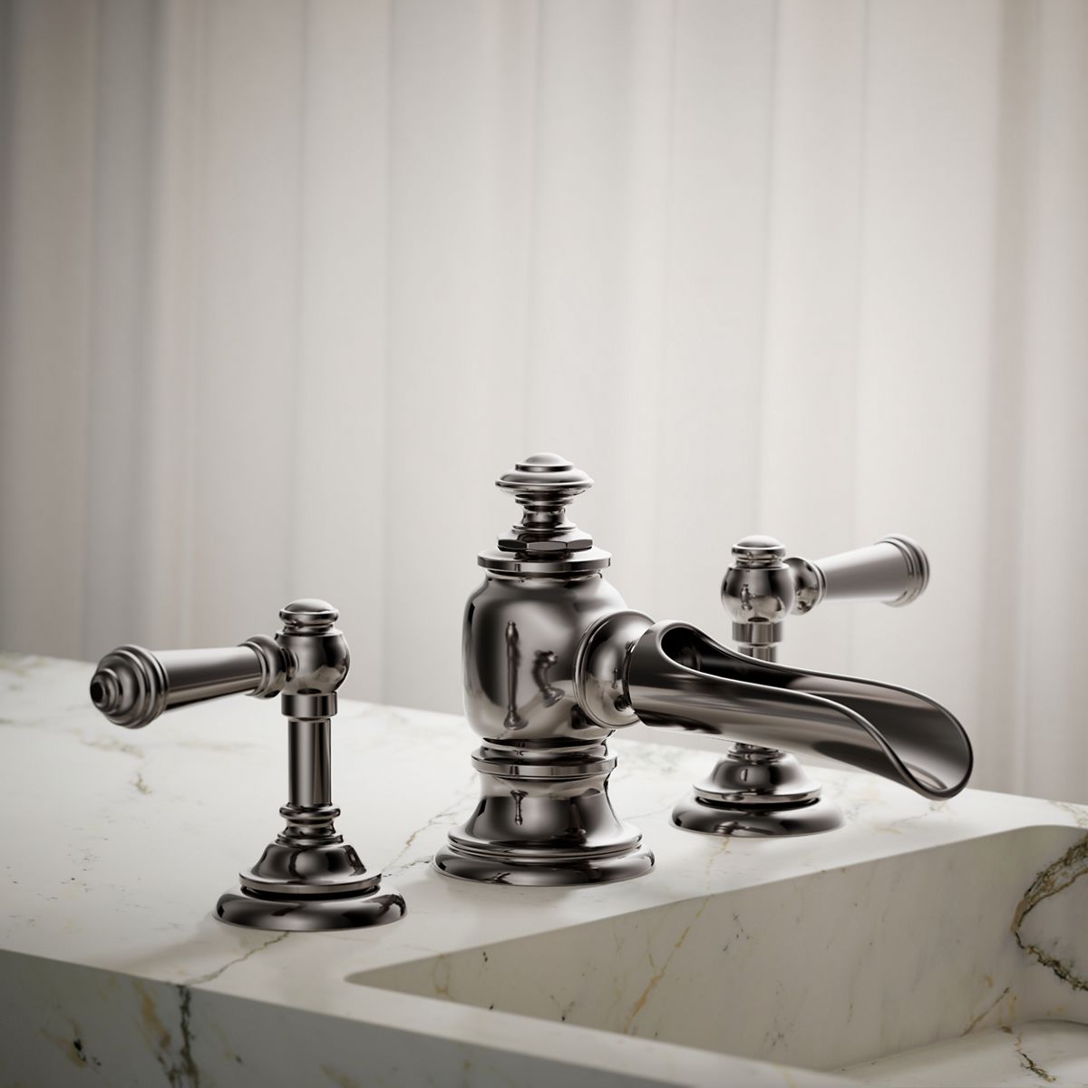 Artifacts® with Flume design Bathroom sink faucet spout with Flume design, 1.2 gpm