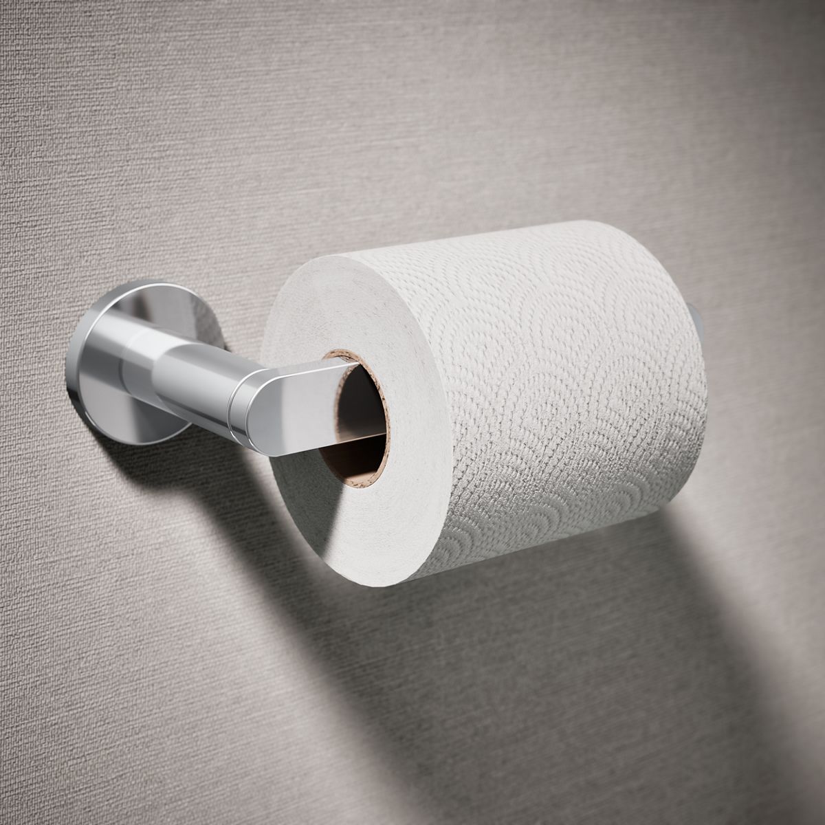 Composed® Pivoting toilet paper holder