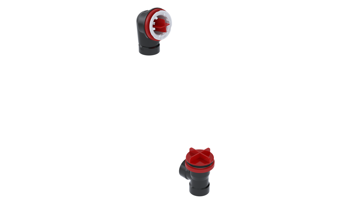 ABS Direct Waste & Overflow Testable Rough-In Half Kit (73DTDRI-HK)