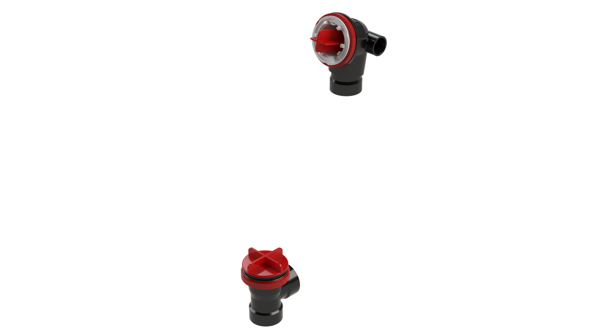 ABS Direct Waste & Overflow Testable Rough-In Half Kit with Condensate Hub (75DTDRI-HK)