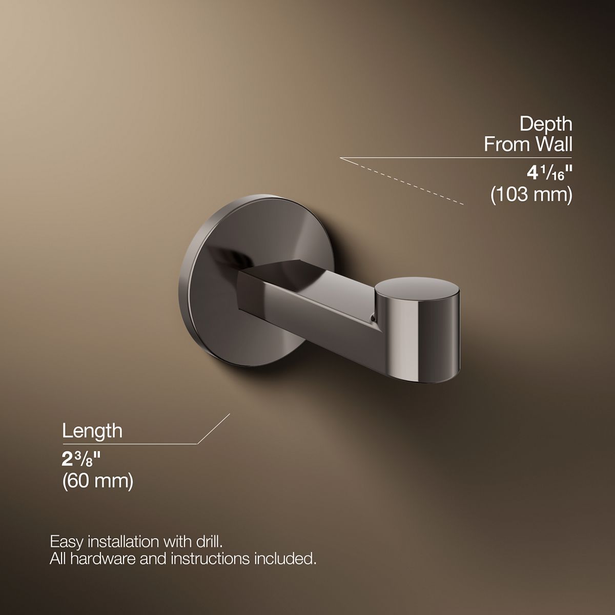 Components® Robe hook