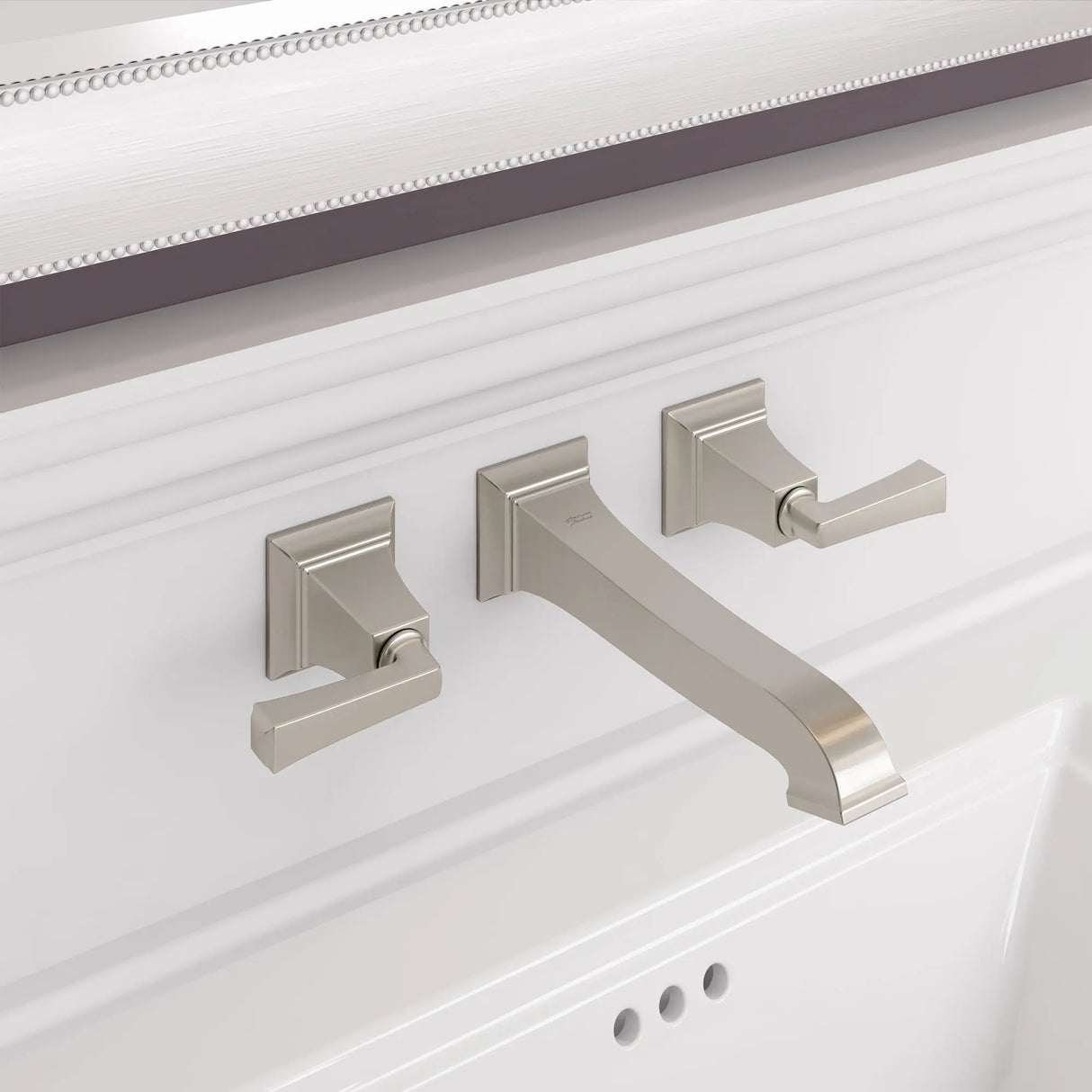 Town Square® S 2-Handle Wall Mount Faucet 1.2 gpm/4.5 L/min With Lever Handles