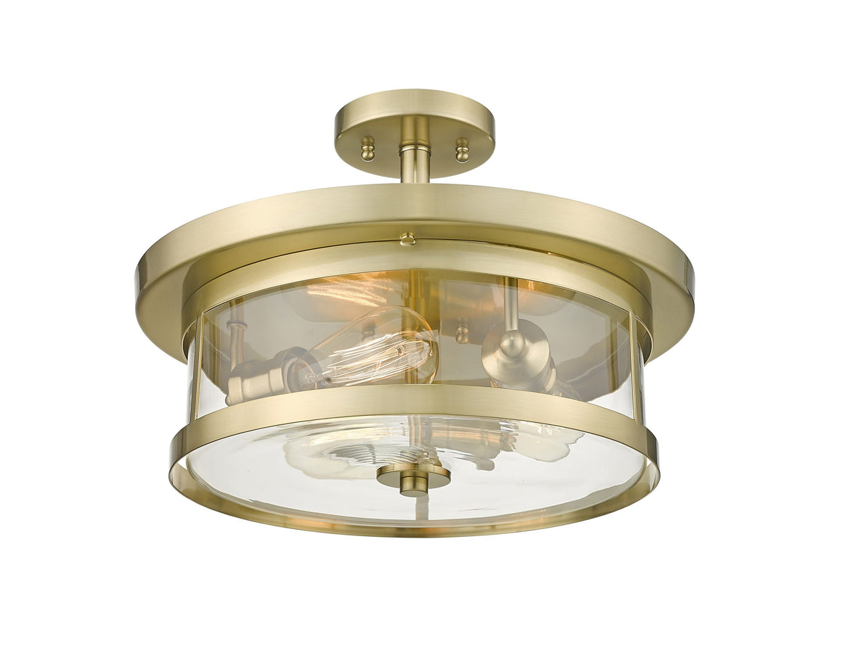 Semi Flush Mount YS22137-3SF-GD