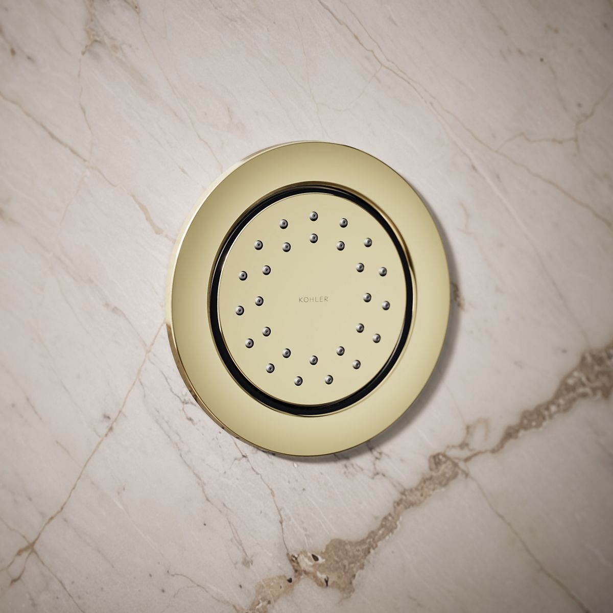 WaterTile® Round 27-nozzle single-function body spray, 1.0 gpm