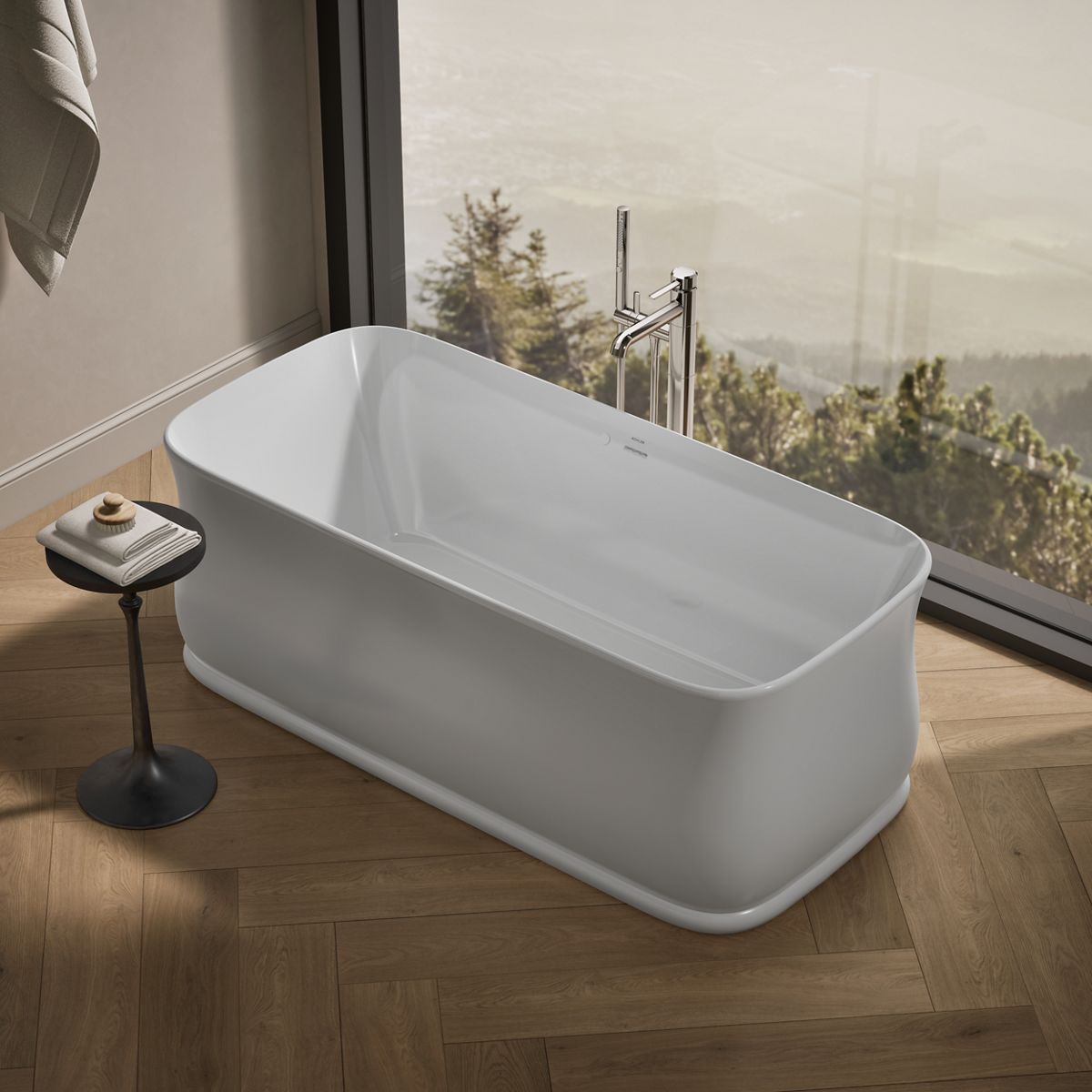 Imperator® 65-3/4" x 31" freestanding bath