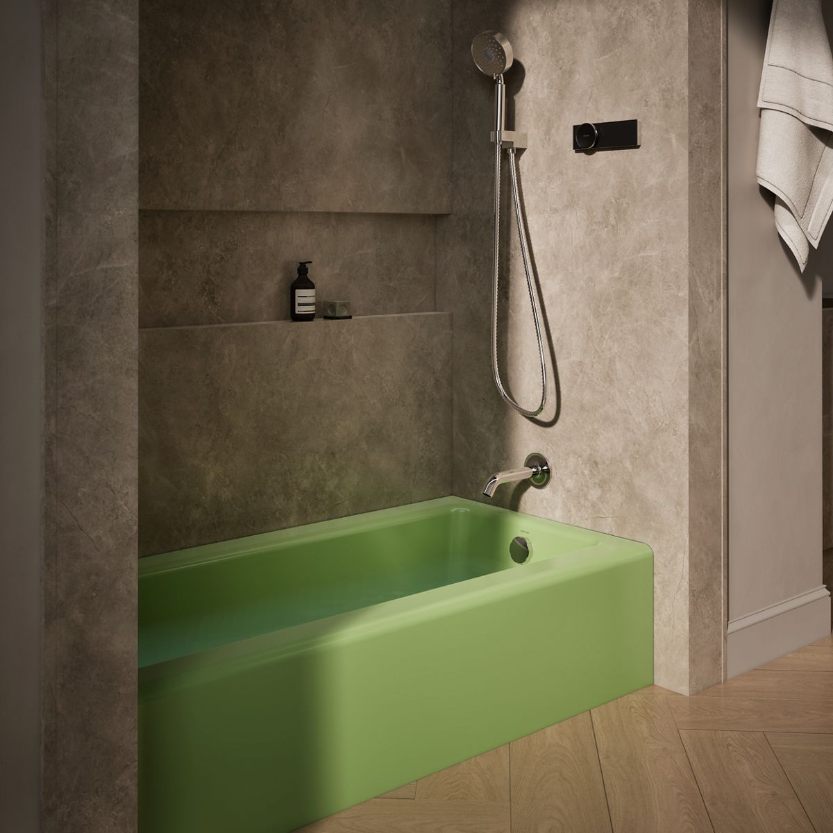 Bellwether® 60" x 30-1/4" alcove bath, right drain