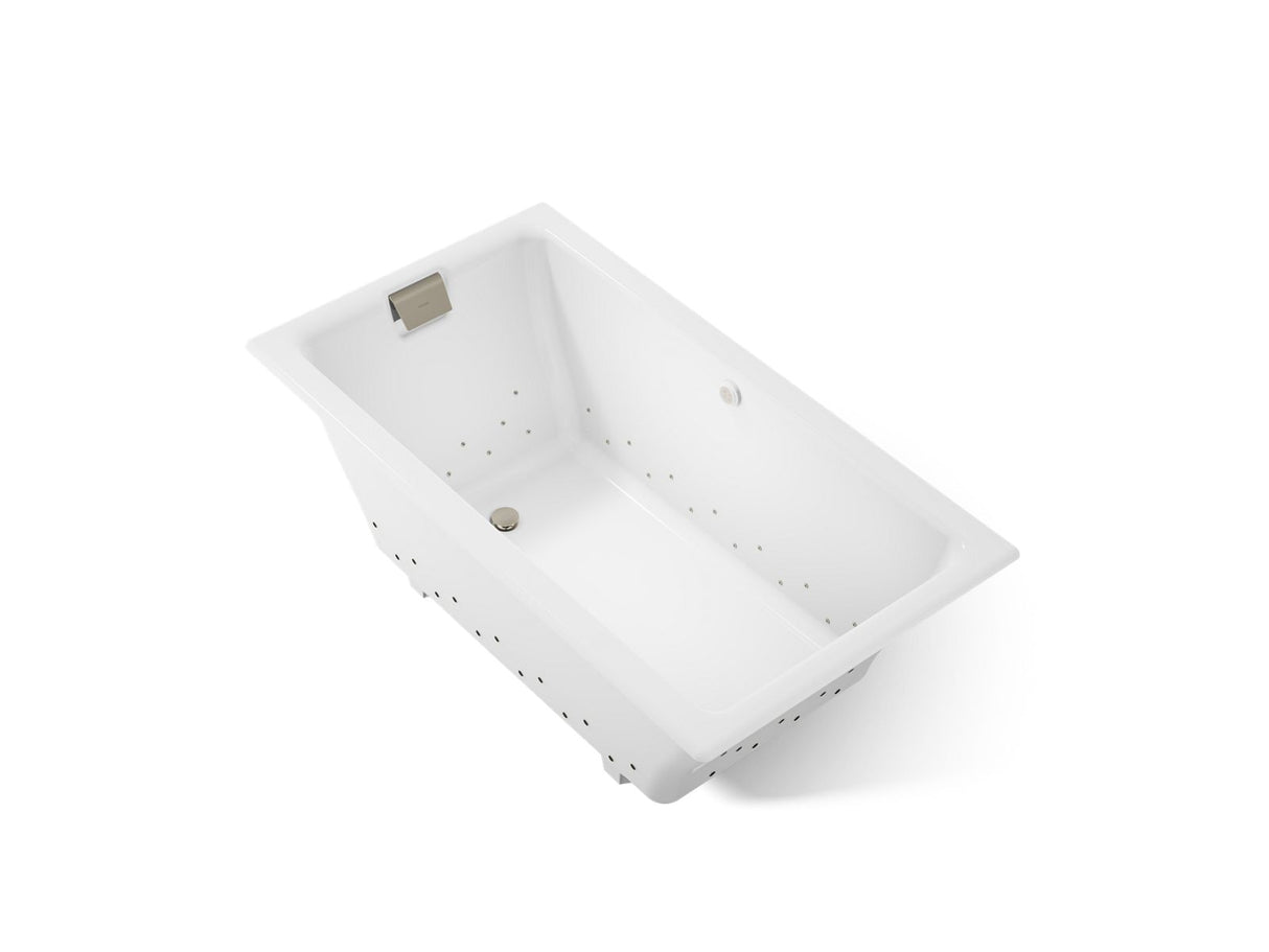 Tea-for-Two® 66" x 36" drop-in Heated BubbleMassage™ air bath
