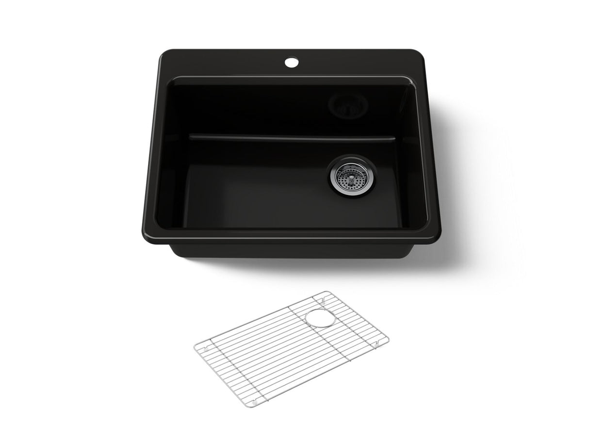 Riverby® 27" top-mount single-bowl kitchen sink