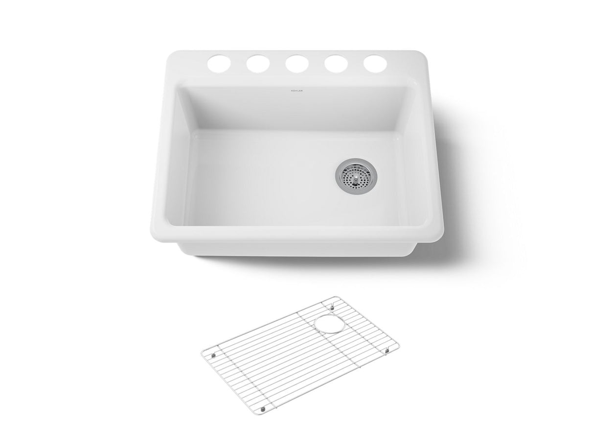 Riverby® 27" undermount single-bowl kitchen sink