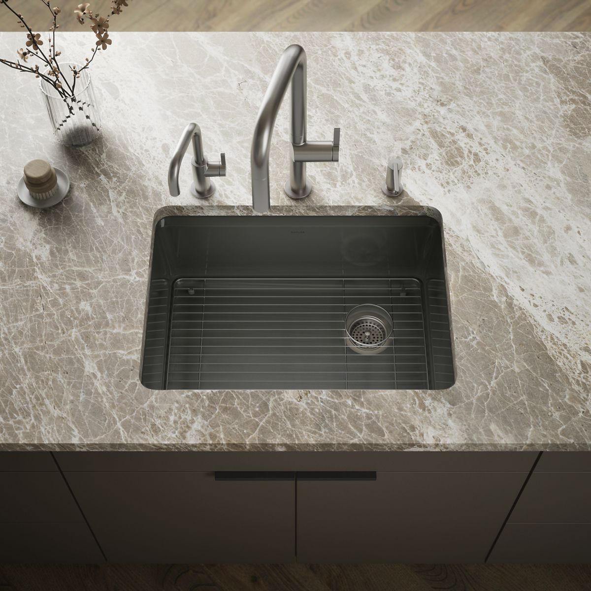 Riverby® 27" undermount single-bowl kitchen sink
