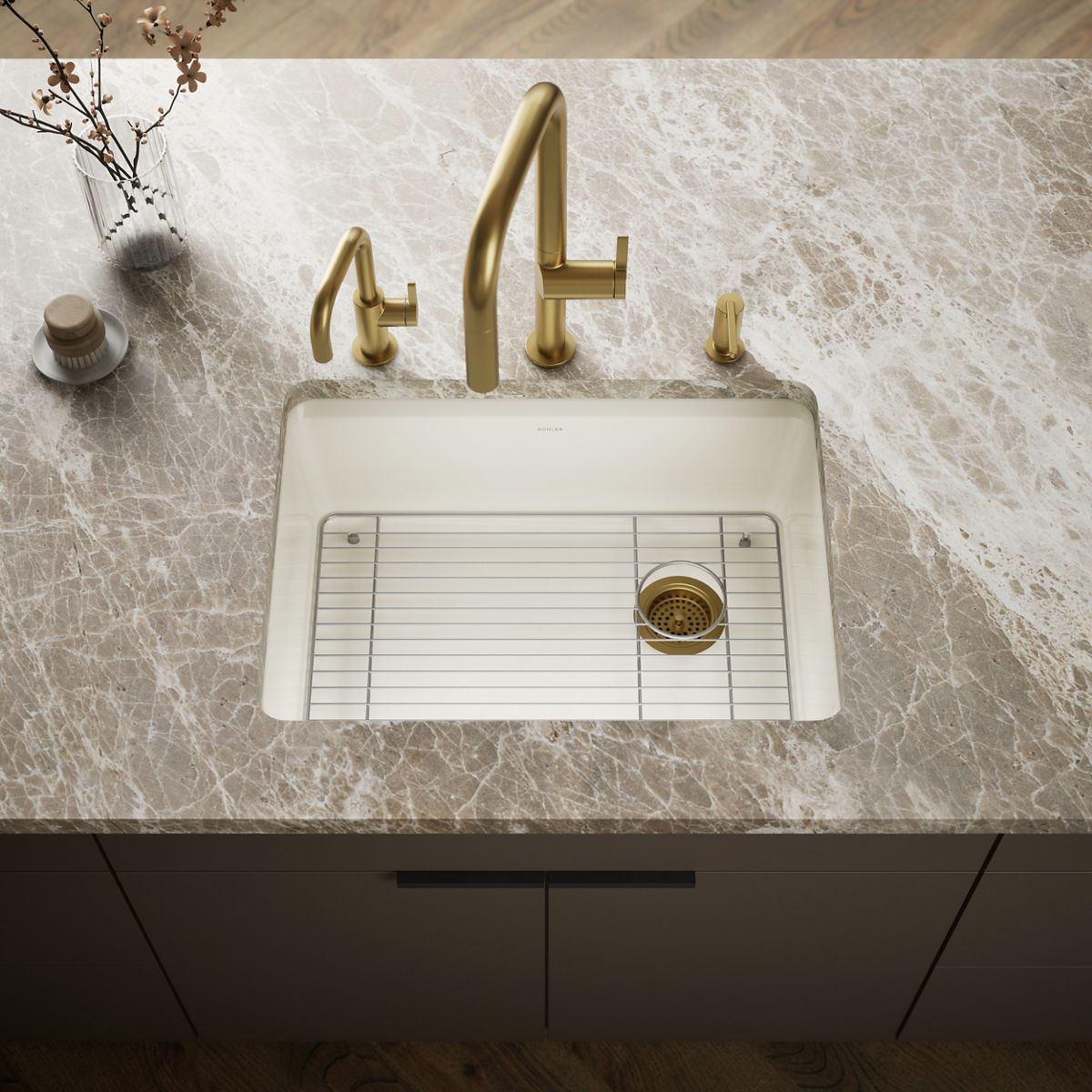 Riverby® 27" undermount single-bowl kitchen sink