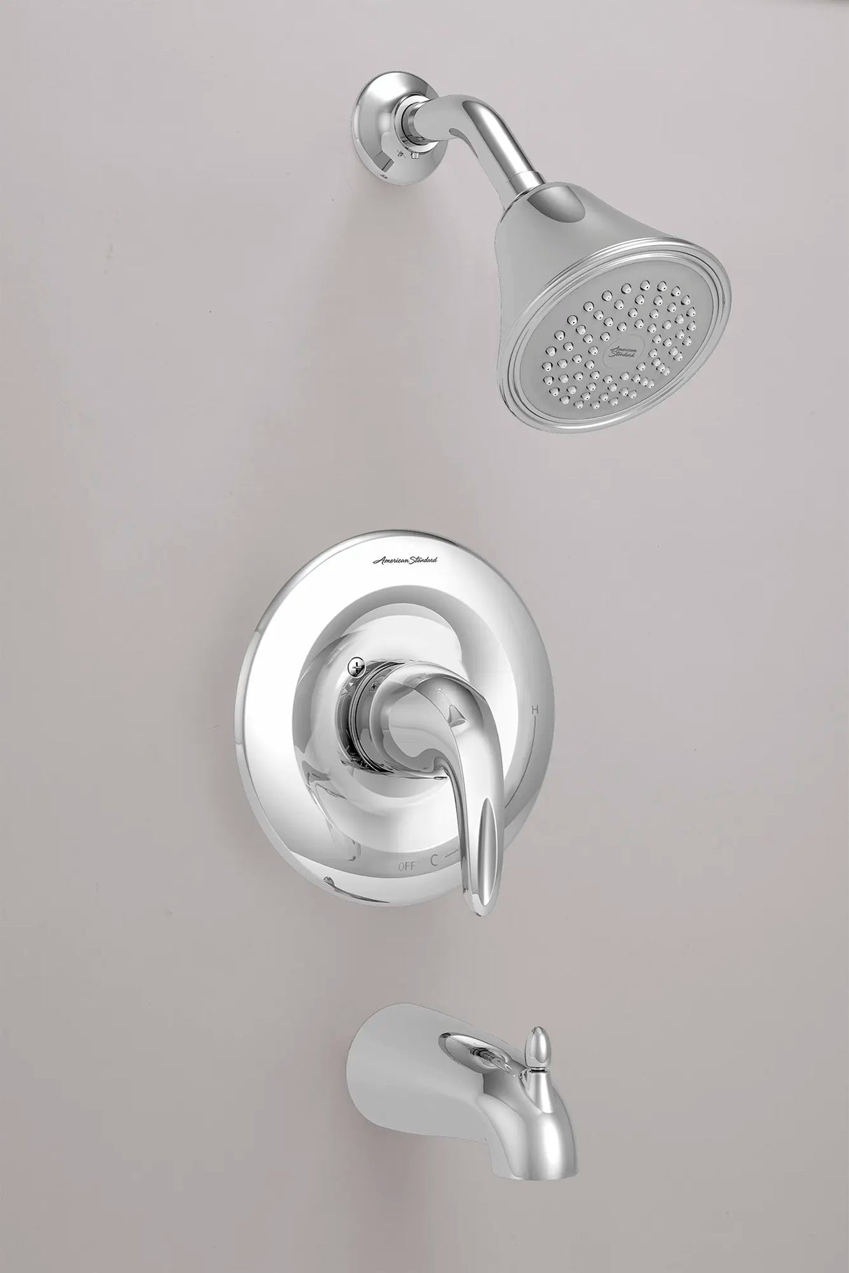Reliant 3® 2.5 gpm/9.5 L/min Tub and Shower Trim Kit With Showerhead, Double Ceramic Pressure Balance Cartridge With Lever Handle