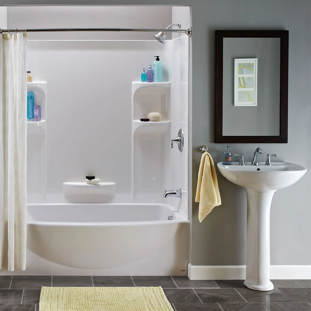 Ravenna® 8-Inch Widespread Pedestal Sink Top and Leg Combination