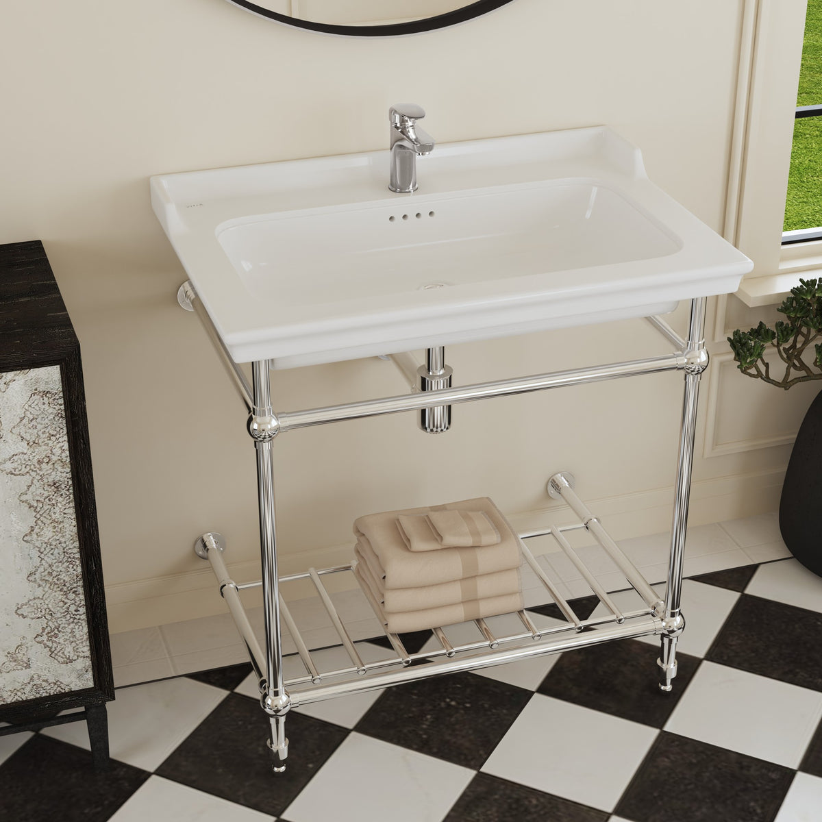 VALARTE Console Sink 352-WH-1 (square 1789951753-6426)
