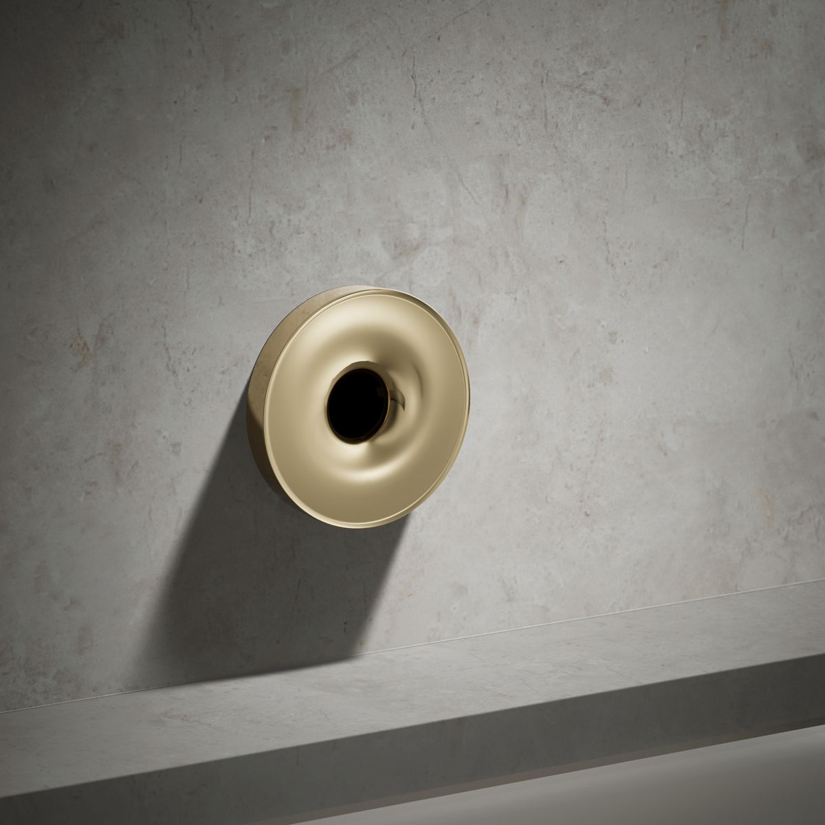 Wall- or -ceiling-mount bath filler