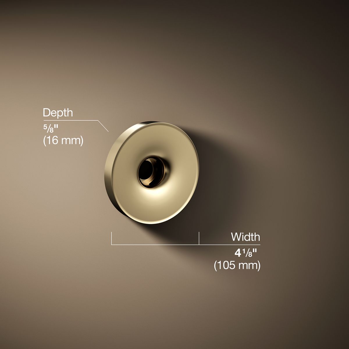 Wall- or -ceiling-mount bath filler