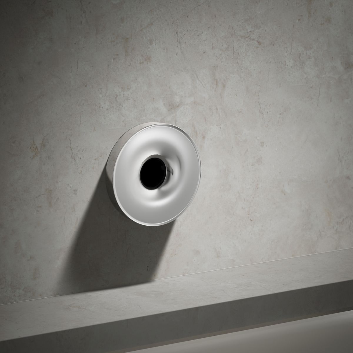 Wall- or -ceiling-mount bath filler