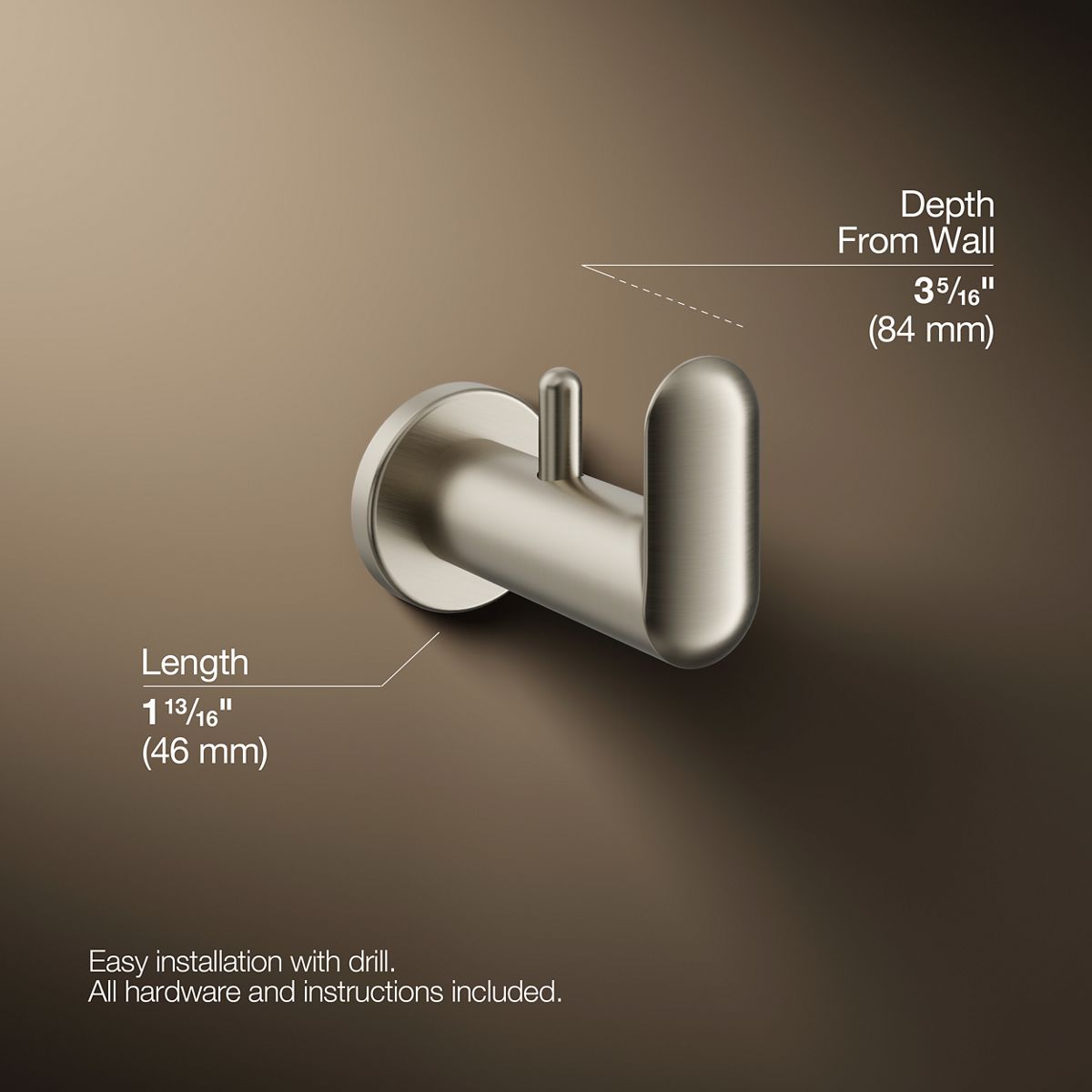 Kumin™ Robe hook