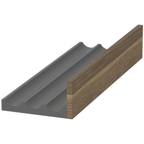 Duravit Solid Wood Vanity Drawer Organizer, Walnut/Maple - image 1