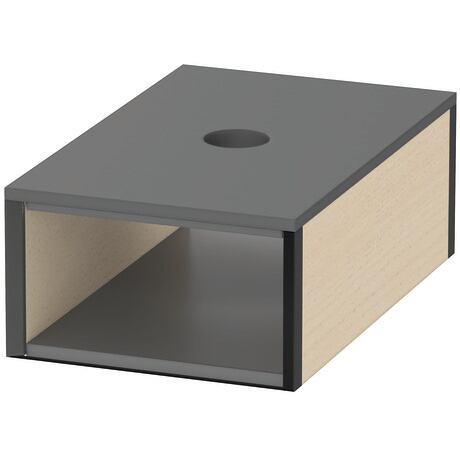 Duravit Solid Wood Drawer Organizer, Walnut/Black Diamond - image 2