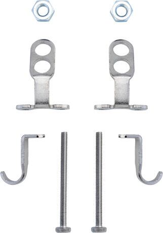 Duravit Universal Sink Shroud Mounting Bracket, White
