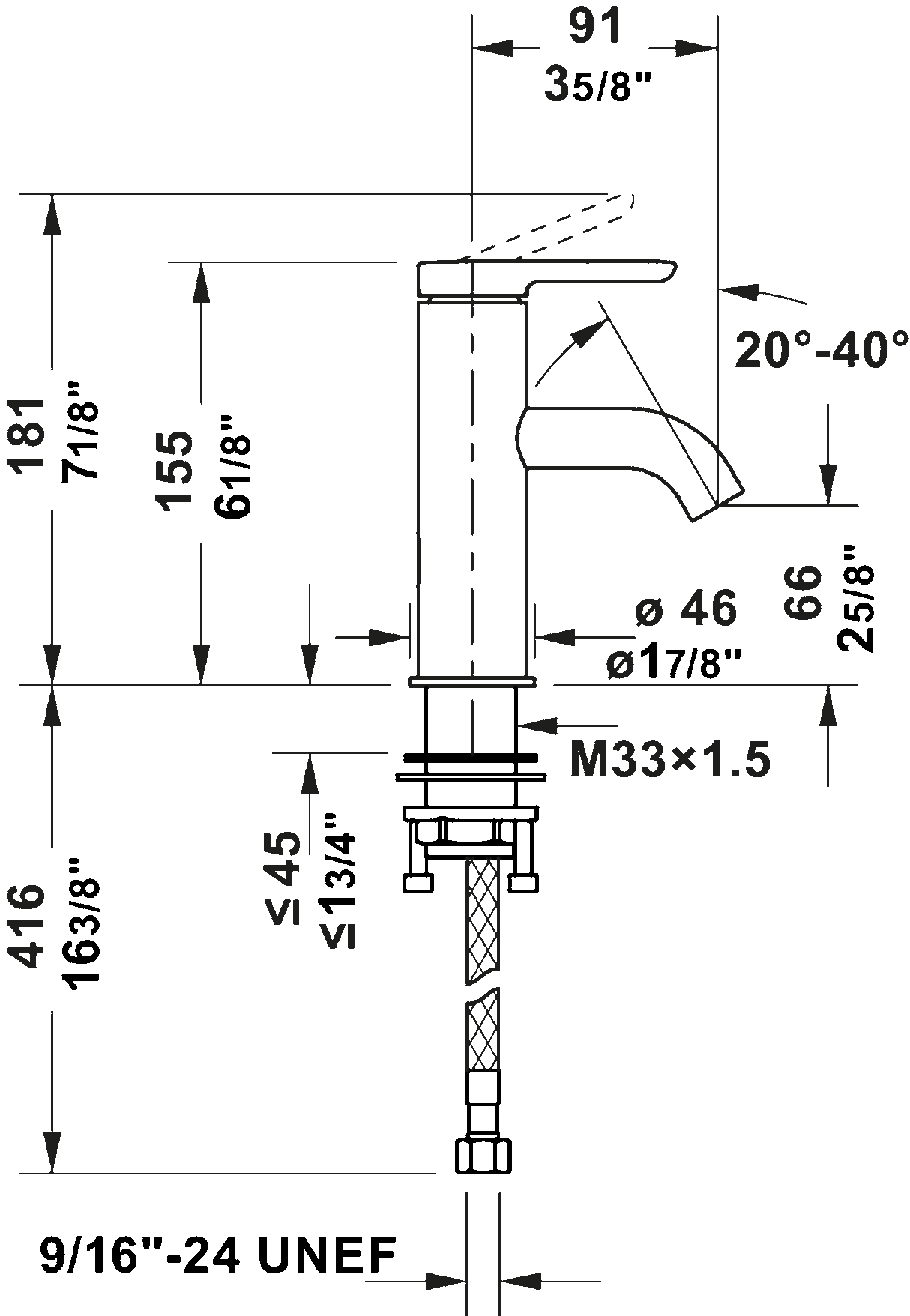 C.1 Bathroom Sink Faucet S