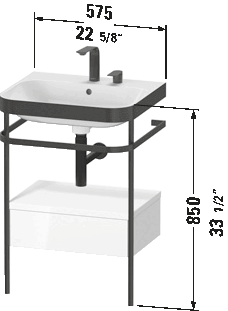 Happy D.2 Plus c-bonded Console Sink