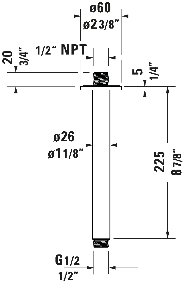 Shower arm - image 6