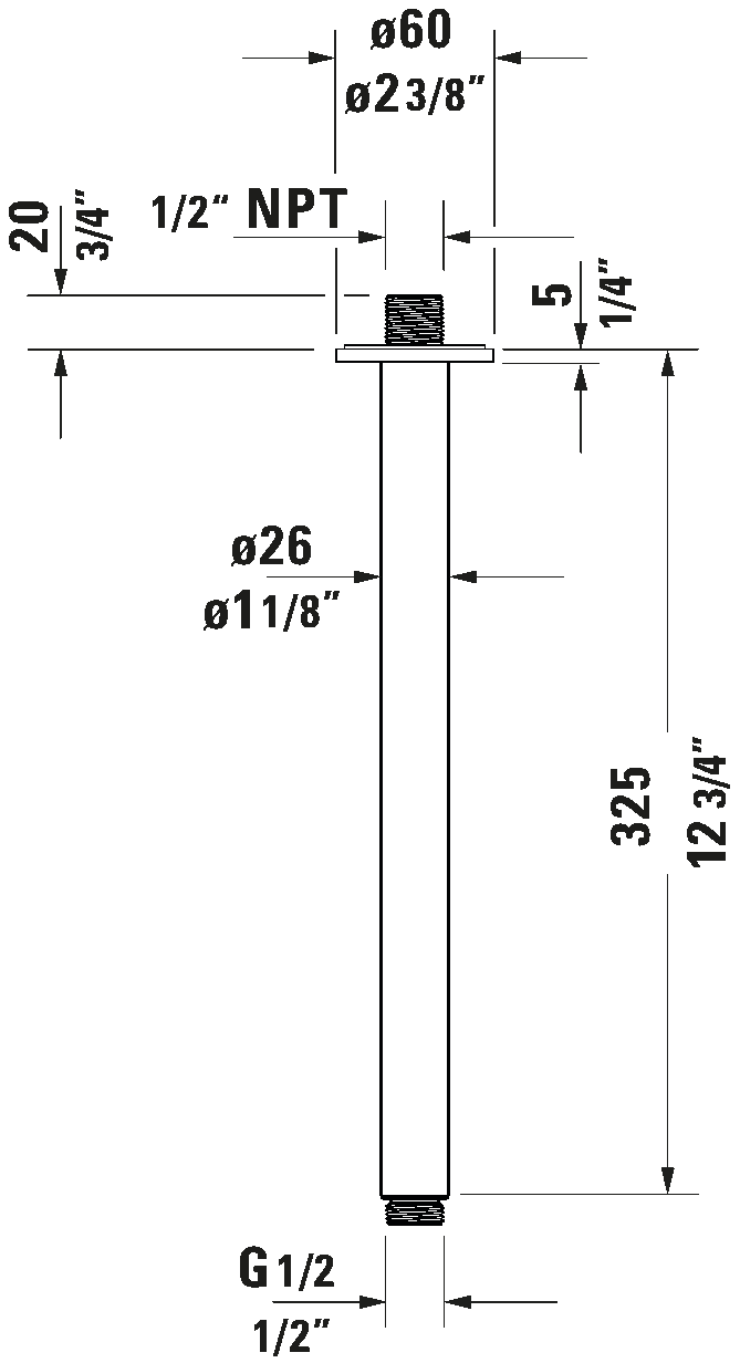 Shower arm - image 6