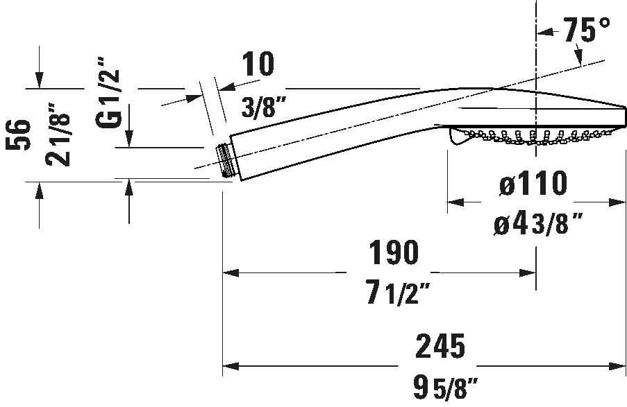 Handshower 3jet