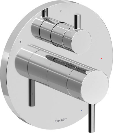Duravit DuraCircle Round Shower Trim, 7 x 7 1/8 Inch - image 1