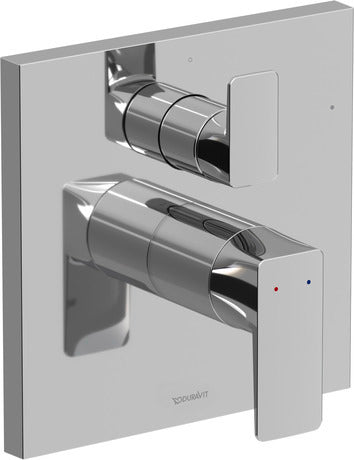 Duravit DuraSquare Shower Valve Trim, 7 x 7 1/8 Inch - image 3