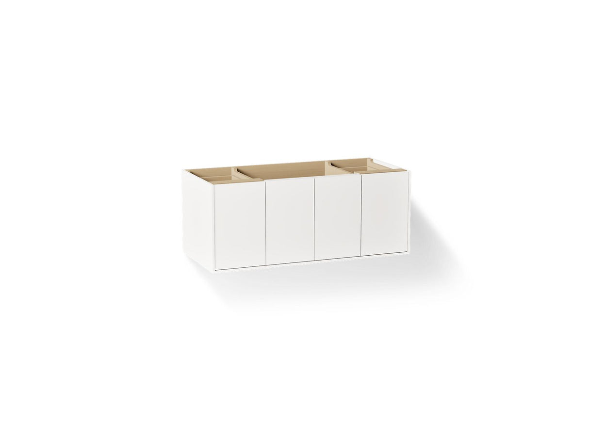 Jute® 48" wall-hung bathroom vanity cabinet