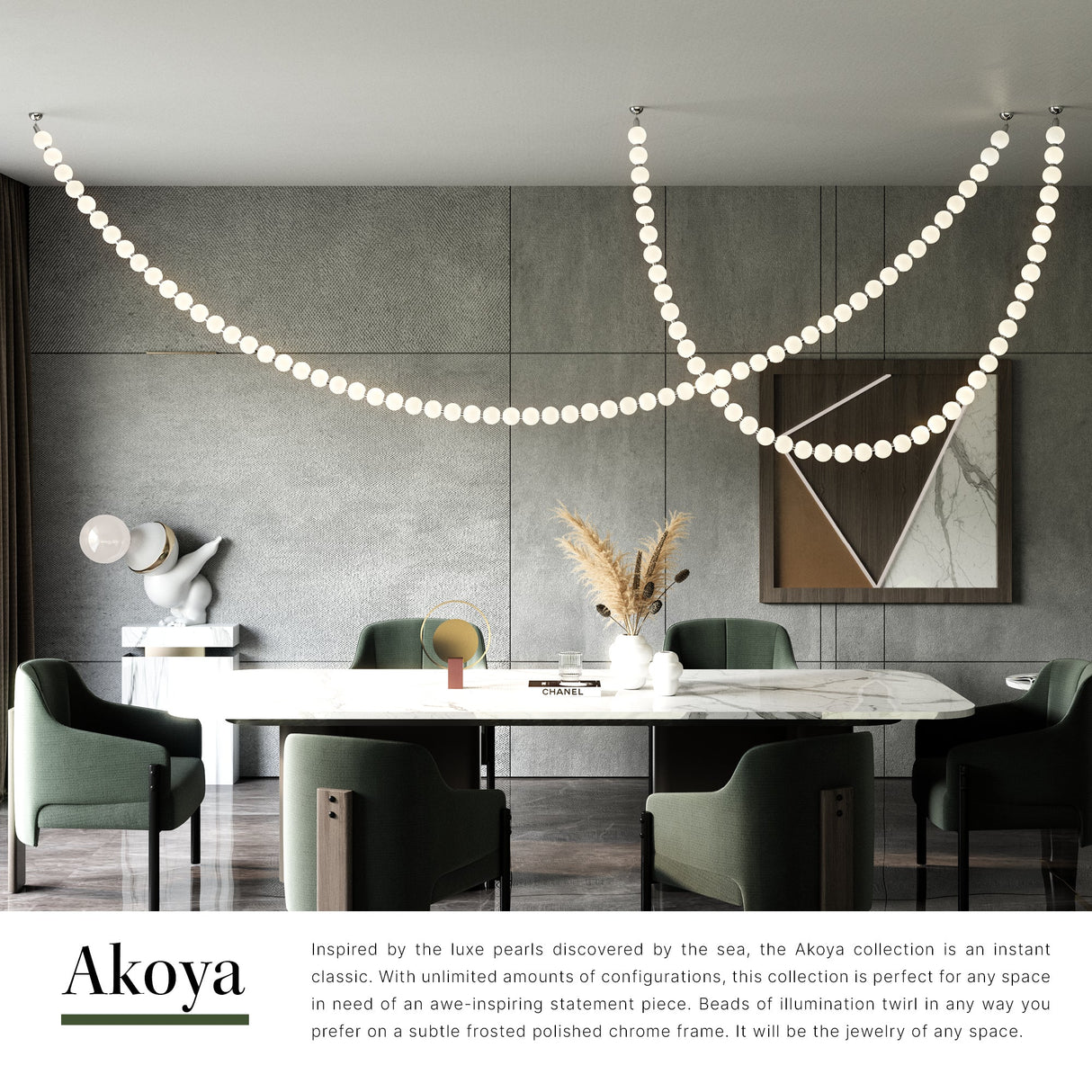 Alora Akoya 12.5-ft Pendant
