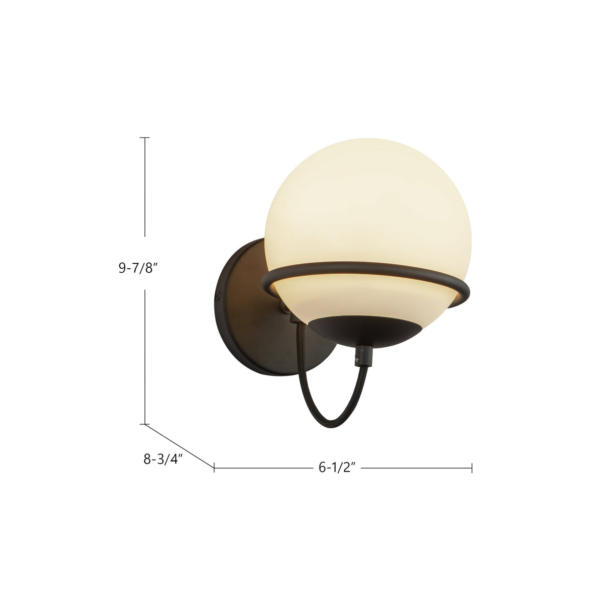Alora Mood Alba 7-in Wall/Vanity Light