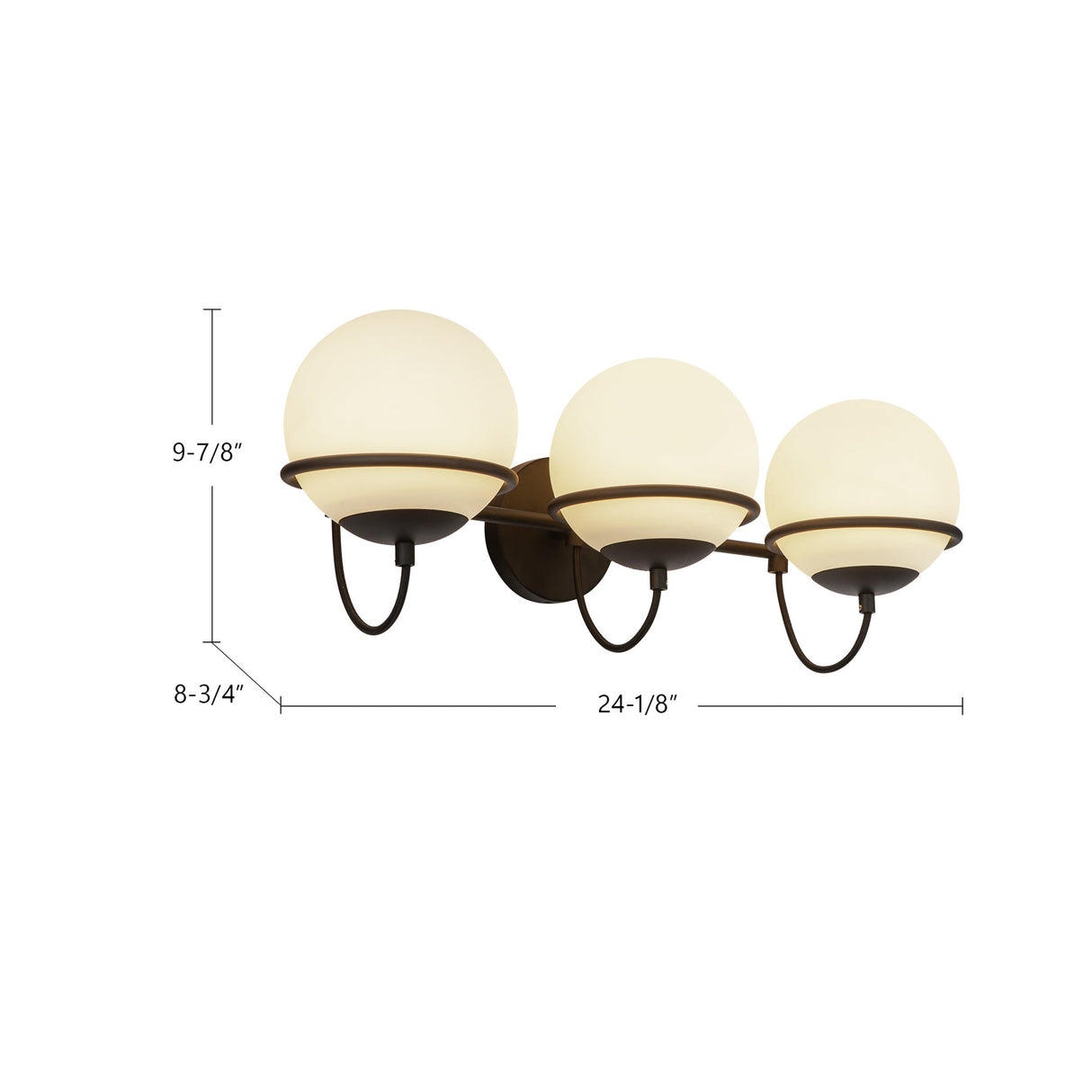 Alora Mood Alba 24-in Wall/Vanity Light