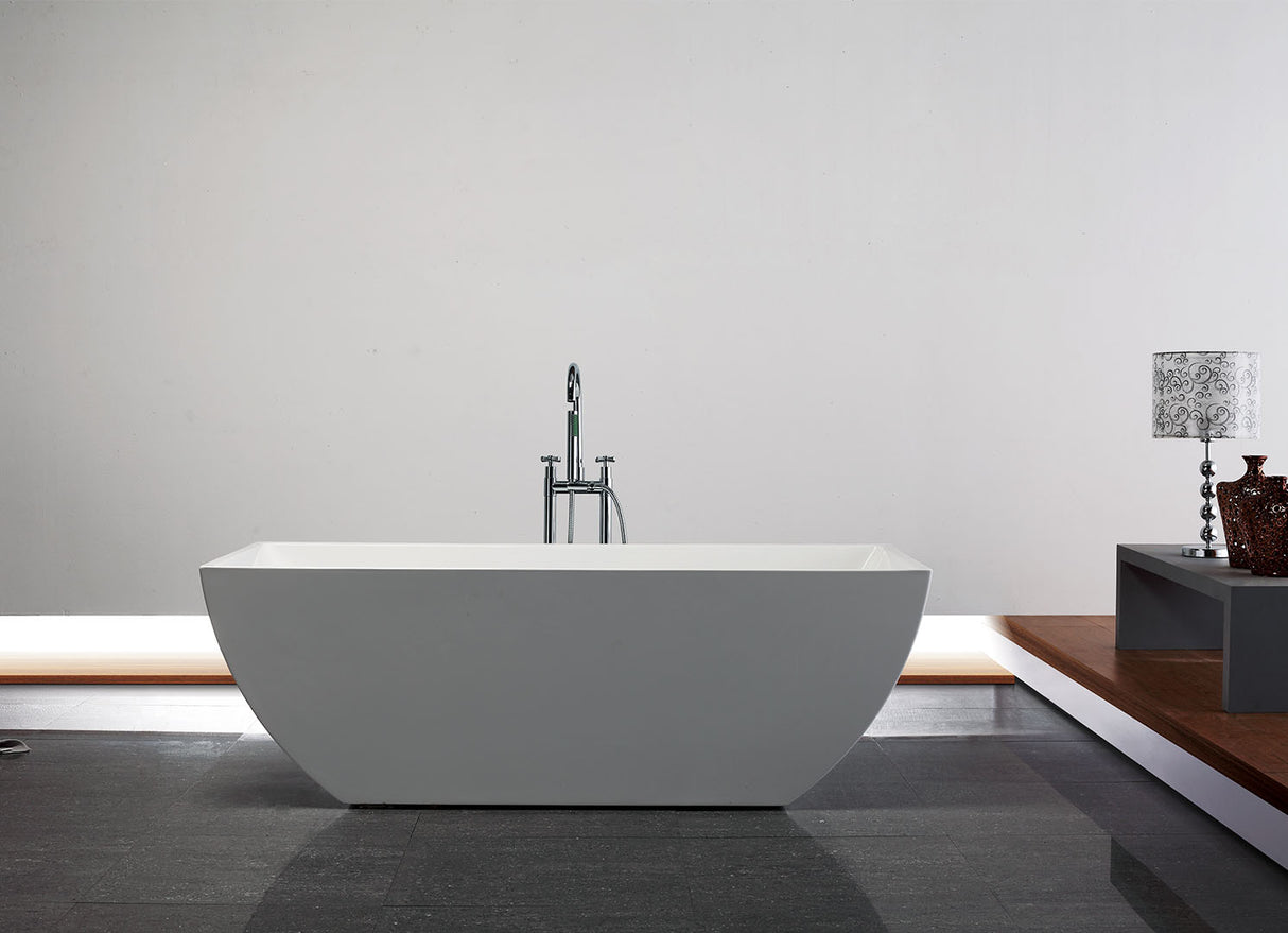 Alpheus Freestanding Acrylic Bath 67“