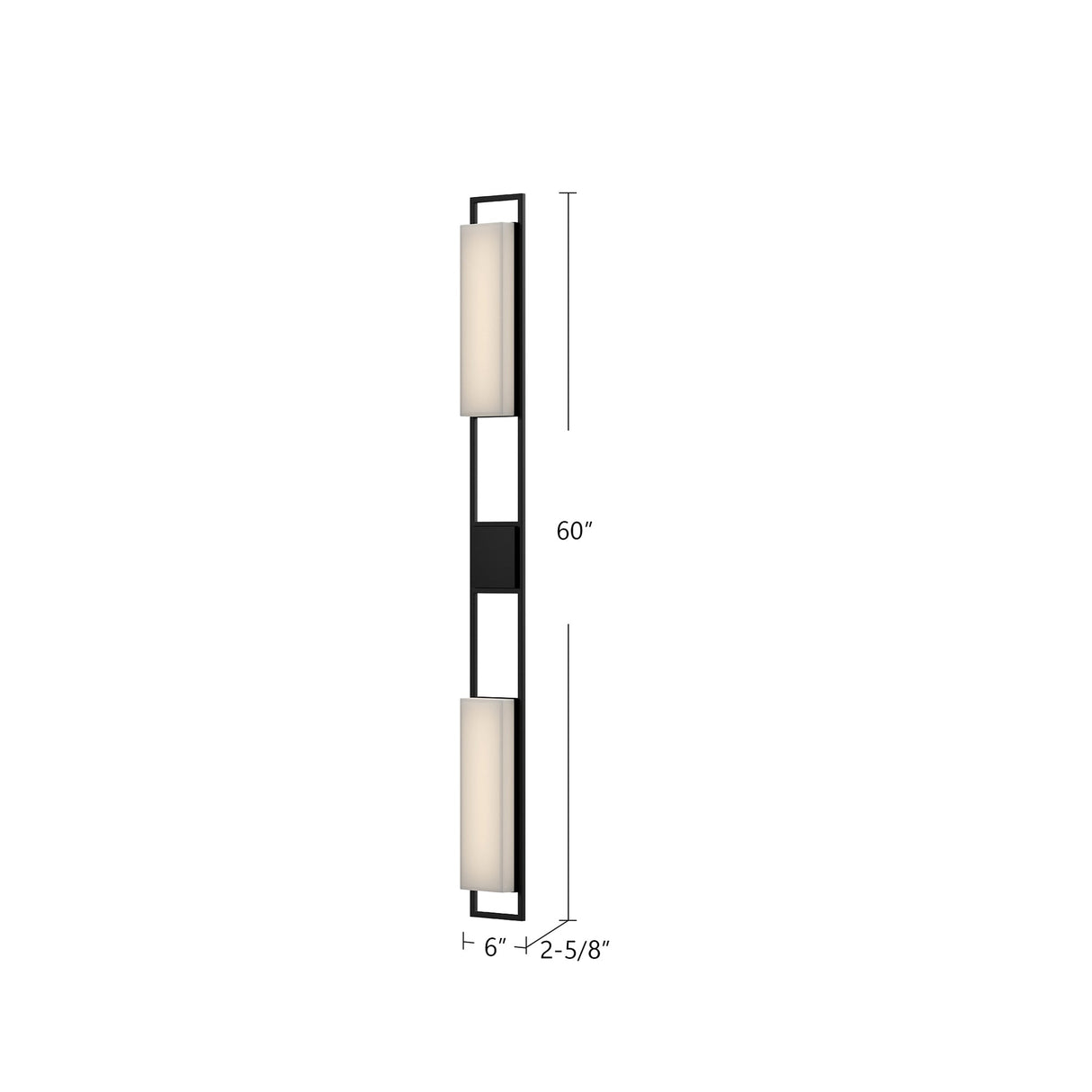 Kuzco Aspen 60-in Exterior Wall Sconce